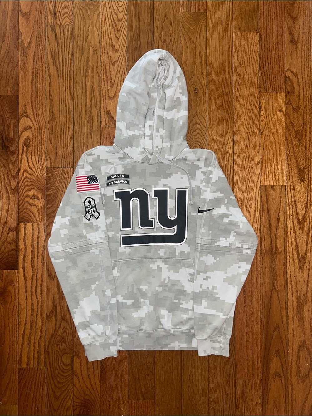 New York Giants 2024 Salute to Service Nike Hoodie Size Small